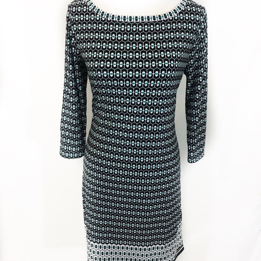 Size Medium Max Studio Print Shift Dress